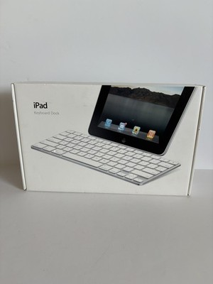 Apple iPad Keyboard Dockingstation Weiß A1359.       A1