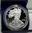 2016 W American Silver Eagle Gem Proof In Plastic Holder No Box