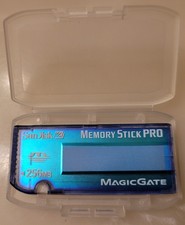 SanDisk Memory Stick Pro Magic Gate 256MB SDMSV-256 Genuine Camera Memory Card