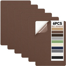 Canvas Patch 5.5 X 8 Inches 6Pcs Self-Adhesive Waterproof Canvas Patch Kit for R