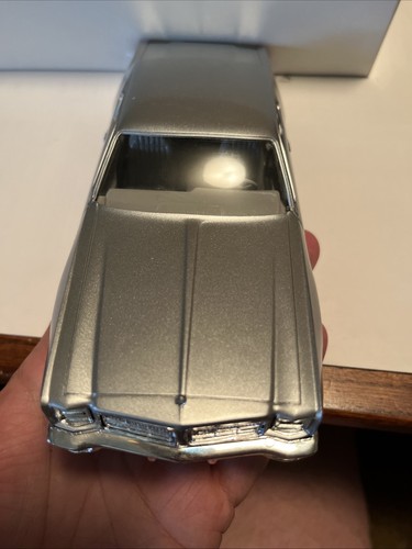 1977 Dodge Monaco Plastic Promo Model 1/25 Scale Silver Cloud With Box - Picture 7 of 12
