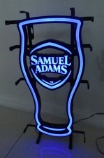 PANNEAU LED LUMINEUX BIÈRE SAMUEL ADAMS NEUF 11” X 22” SAM ADAMS