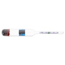 Transparent Glass Specific Gravity Meter Durable for Marine Aquarium Testing