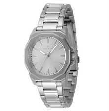 Invicta Speedway Women's Watch 34mm Stainless/Silver Dial 47337 New 