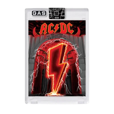OFFICIAL AC/DC GAS Trading Card COLUMBUS 07/15/2026 A. BUHLER - Image 1 of 2