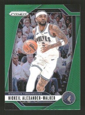 Nickeil Alexander-Walker 2024-25 Panini Prizm #135 Prizms Green