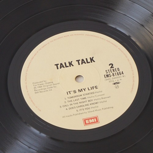 TALK TALK-IT'S MY LIFE EMS-81664 JAPAN ORIGINAL ISSUE 1LP OBI,INSERT - Picture 16 of 24