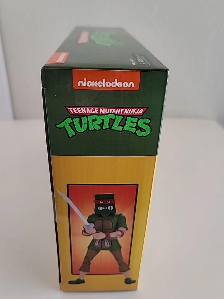Figura NECA TMNT Tortuga Ninja Tortuga Torcida Pandilla y Soldado de Roca Paquete de 2 - NUEVO Foto 3 de 4
