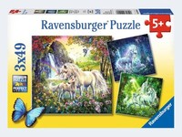 Ravensburger 09291 SchöNe EinhöRner 3X49 Teile Puzzle Neu Ovp+