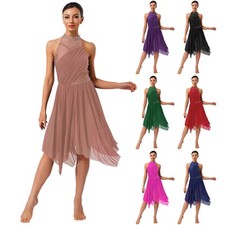 Women Dress Competition Dancewear Salsa Dresses Briefs Costume Skirt Dance Hem