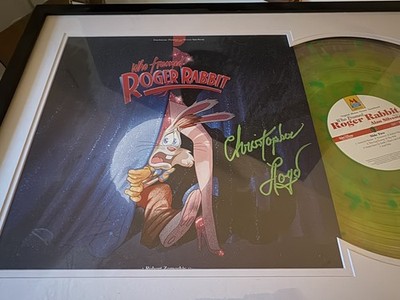 WHO FRAMED ROGER RABBIT Soundtrack LP Colored Vinyl MONDO - DIP, SIGNED