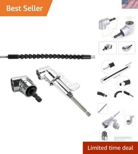 3-Piece 105° Right Angle Drill Attachment Set for Effortless Tight Space Access