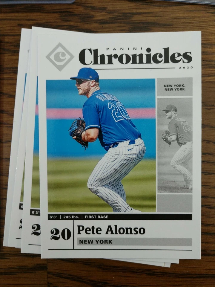 Lot (15) 2020 Pete Alonso Archives, Score, Chronicles, Certified, Magnitude - Image 4 of 4
