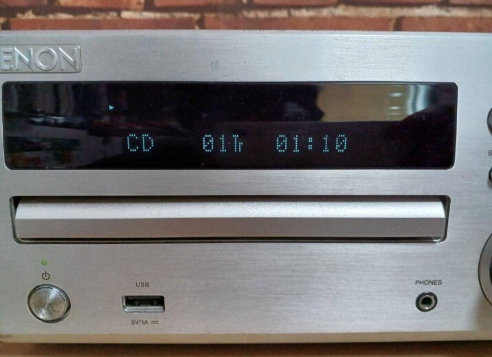 DENON　ＣＤレシーバー　RCD−M39 Denon RCD-M39 CD Amplifier player Receiver Stereo Premium Silver w