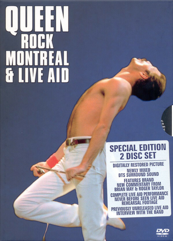 Queen Rock Montreal & Live Aid 2 DVD (Eagle Vision) New And Sealed