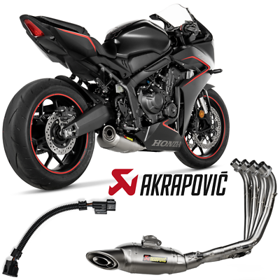 Complete Exhaust Akrapovic Honda CB 650 R 2025 Motorcycle Racing
