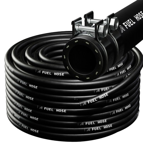 E10 RUBBER REINFORCED FUEL HOSE PIPE ENGINES OIL UNLEADED OPTIONAL