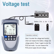 Ethernet Digital Network Cable Tester Electric Wire Tracer Accuracy Multimeter