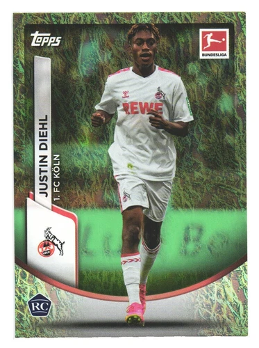 2023-24 Topps Jade Bundesliga 1 FC Cologne Justin Diehl RC