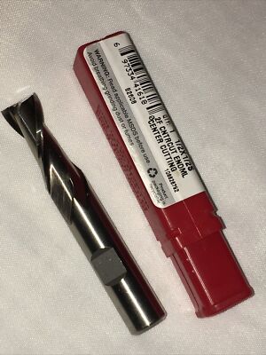 Cleveland C41618 End Mill,Hss,1/2,2 Fl,Sgl Sq End,Cc