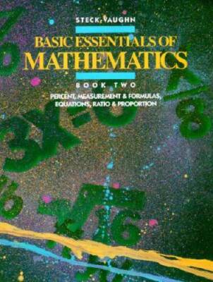 Basic Essentials of Mathematics, Book 2: Percent,  Measurement  Fo - ACCEPTABLE