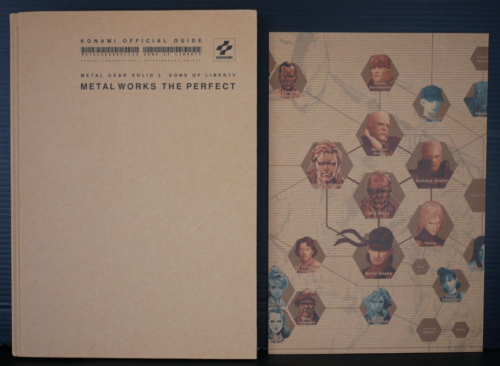 Metal Gear Solid 2 Sons of Liberty Metal Works The Perfect Konami Official Guide - Picture 1 of 18