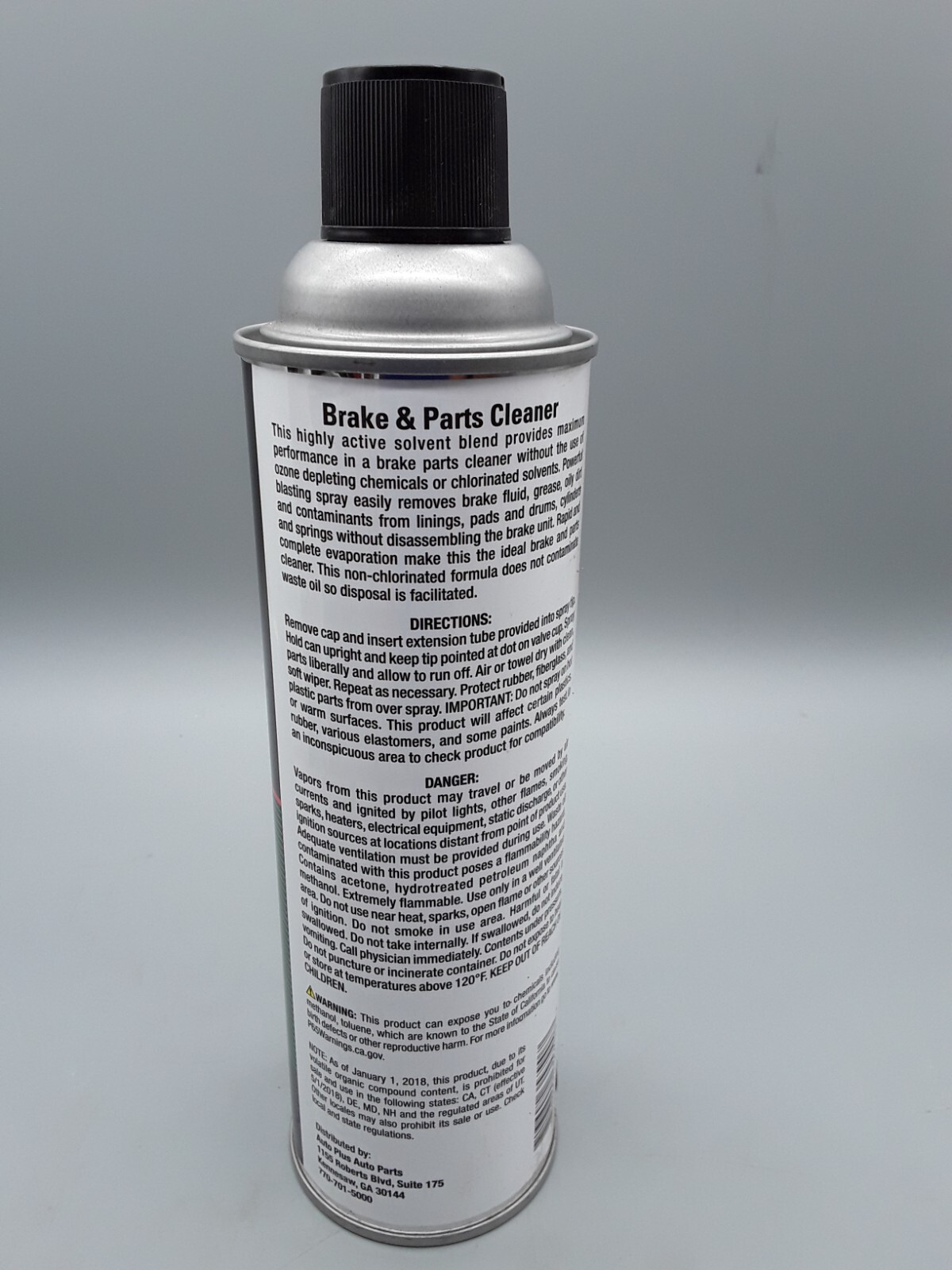 AUTO EXTRA, Brake Parts Cleaner, 0732, Less than 45 VOC(4 PACK) 14 OZ