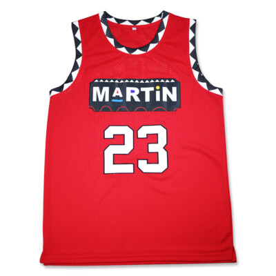 Martin Payne The Series Martin Throwback Basketball Jersey Red
