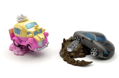 Transformers Robot Heroes Skids Mudflap & Sideways Movie Shanghai Shootout Pack