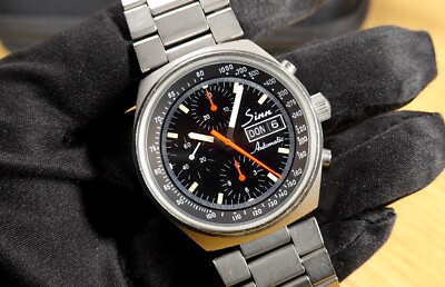 SINN 144M 144 M 1. Serie mit 3-tlg Gehäuse 41 mm Chronograph Automatik ETA7750