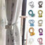 thumbnail 5  - Curtain Tieback Multifaceted Ball Magnetic Curtains Buckle Holder Curtain Strap