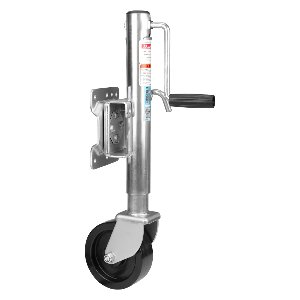 6" Trailer Jockey Wheel Swivel Swing Up 540kg 1200LBS Caravan Boat