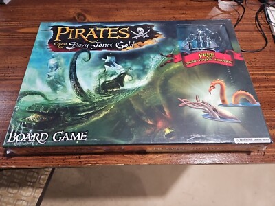 Wizkids Pirates Quest for Davy Jones' Gold Board Game (Sealed & New)