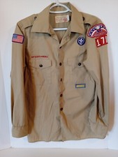 Boy Scouts Men S Long Sleeve Flueur De Lis Arrow Of Light Heart Of America Patch