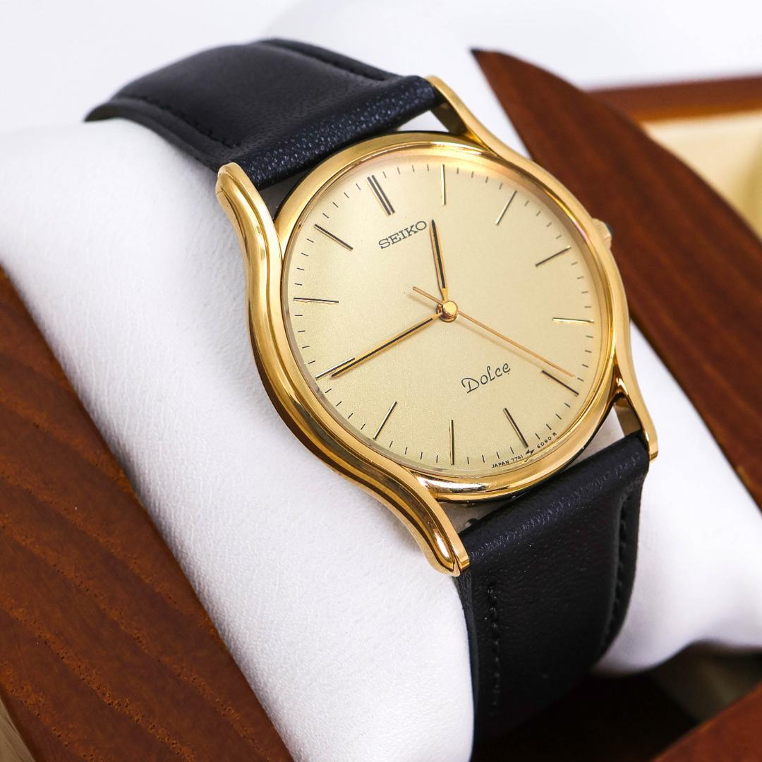 稼動品　SEIKO DOLCE SGP30 旧ロゴ　腕時計　メンズ　スクエア 稼動品 SEIKO DOLCE SGP30 旧ロゴ 腕時計 メンズ スクエア