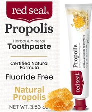 Red Seal Propolis Herbal  Mineral Natural Toothpaste - 3.53 oz