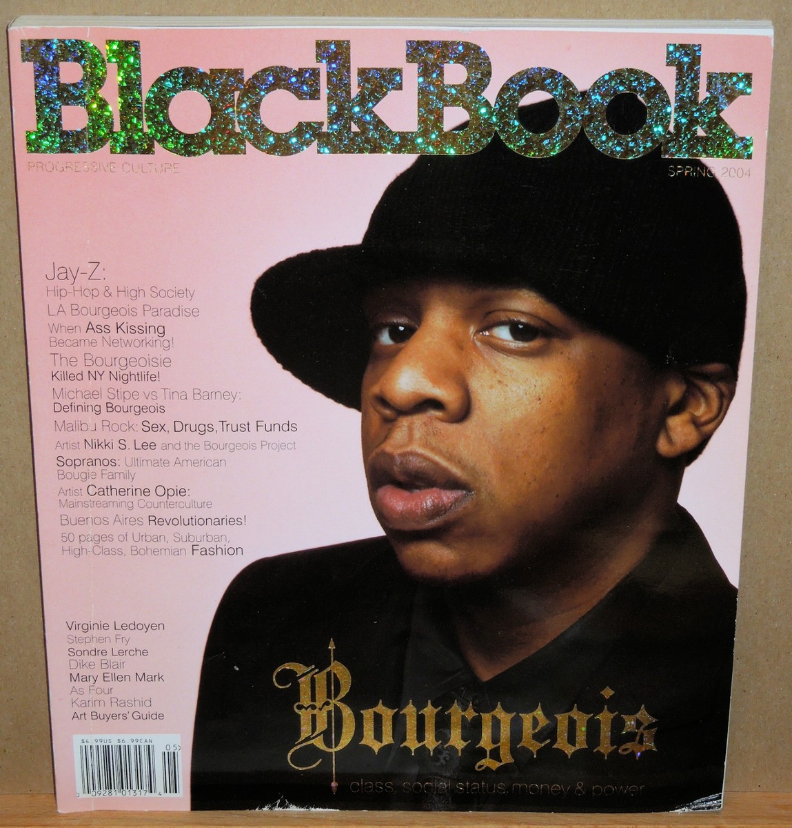 Loy of 2) JAY-Z Spring 2004 BLACKBOOK Magazine and January 2003