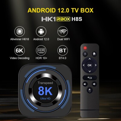 Smart TV Android Box - Schnelles 5G WiFi, Bluetooth, 4GB Ram 64GB, Beschreibung lesen 