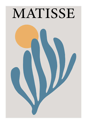 POSTER POSTER - HENRI MATISSE - BOHO BLUMENBLATT - A3