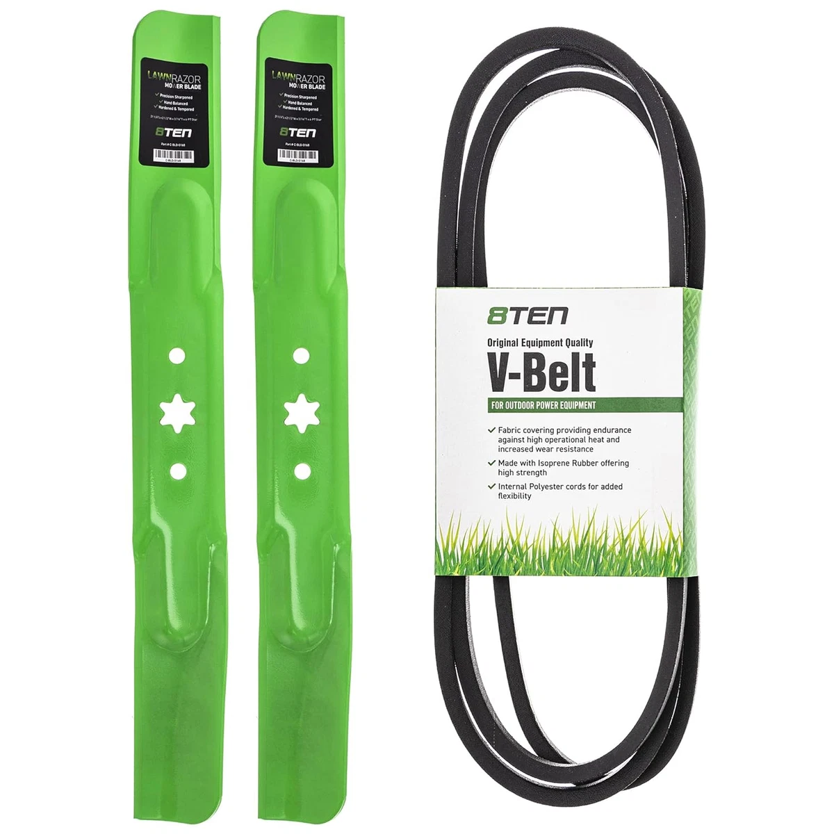 8TEN Deck Blade Belt Kit for MTD CYT4220 SE Cub Cadet XT1 LT42 XT2