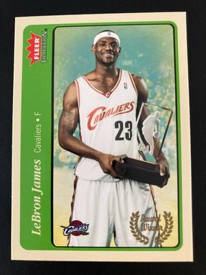 2004-05 Fleer Tradition Green 210 Award Winner LeBron James