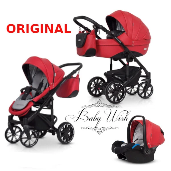 RIKO SIGMA PRAM 3in1 CARRYCOT + PUSHCHAIR + CAR SEAT + FREE EXTRAS! UK RETURN