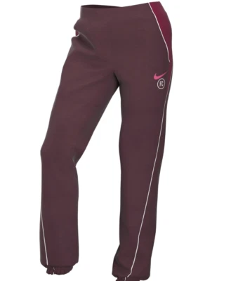 Nike Femme Sport Pantalon de Survêtement Sweat Jogging Rouge Toutes les Tailles