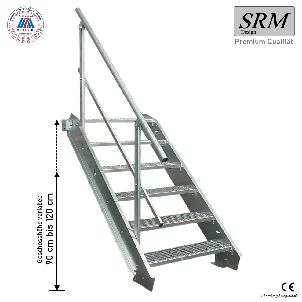Gitterrost Treppe Treppenstufen Metall Treppenstufe Gitterroststufe Verzinkt 1000x270 Mm 30/30 Schweißpress Gitterroststufen 1000x240 Verzinkte Treppenstufe 1000x240mm 30/10 Für Industrie