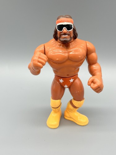 WWE WWF Hasbro Macho Man Randy Savage Series 1 Vin...