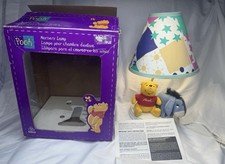 Vintage Disney Winnie The Pooh  Eeyore Too Plush Lamp with Shade Dolly