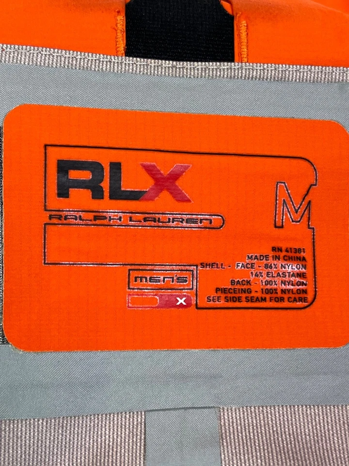 Chaqueta cortavientos de golf RLX Ralph Lauren repelente al agua mediana Foto 4 de 4