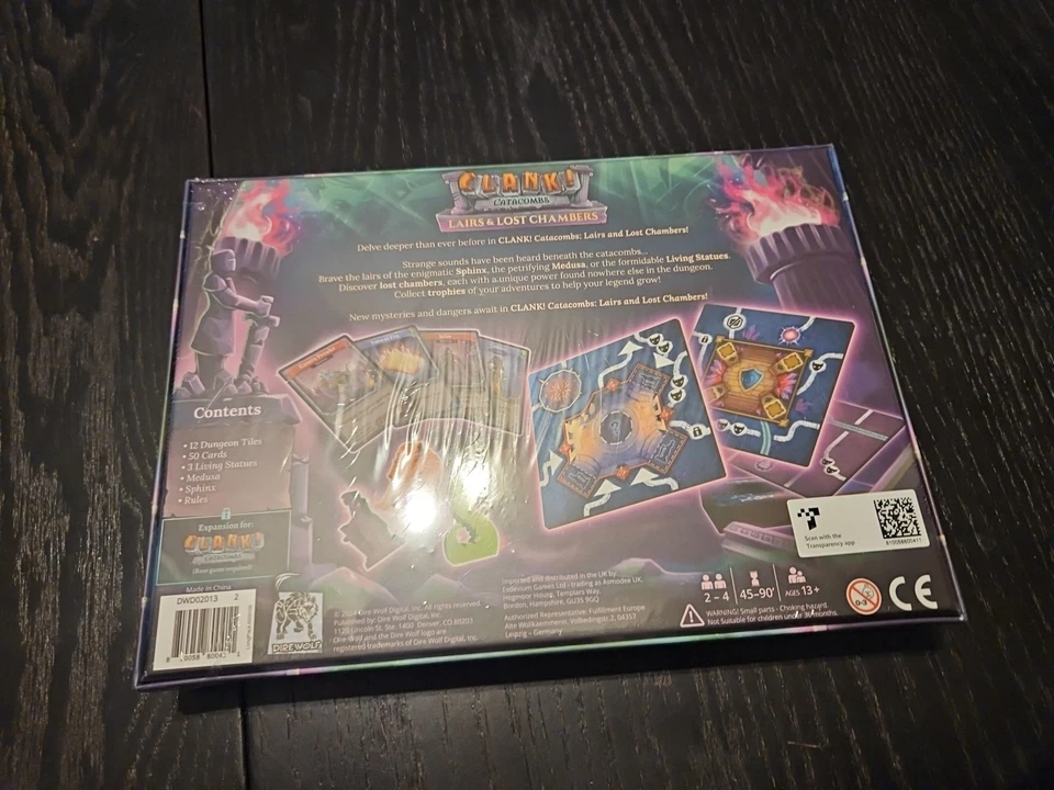 Clank! Expansão Catacumbs: Lairs & Lost Chambers - Poderes exclusivos de masmorra - Imagem 2 de 2