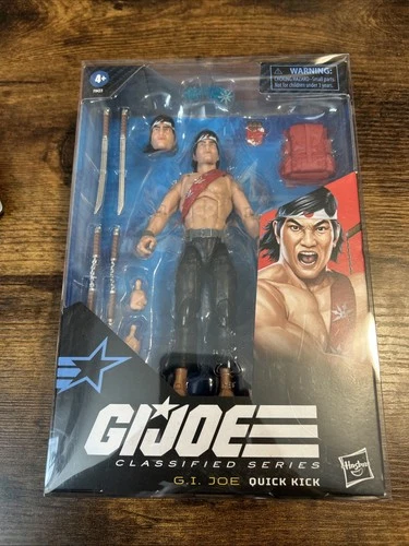 Hasbro G.I. Joe Classified Series - Quick Kick Action Figure W/ Protector