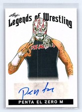 Penta El Zero M 2018 Leaf Legends of Wrestling #LW-PE1 Auto *oz
